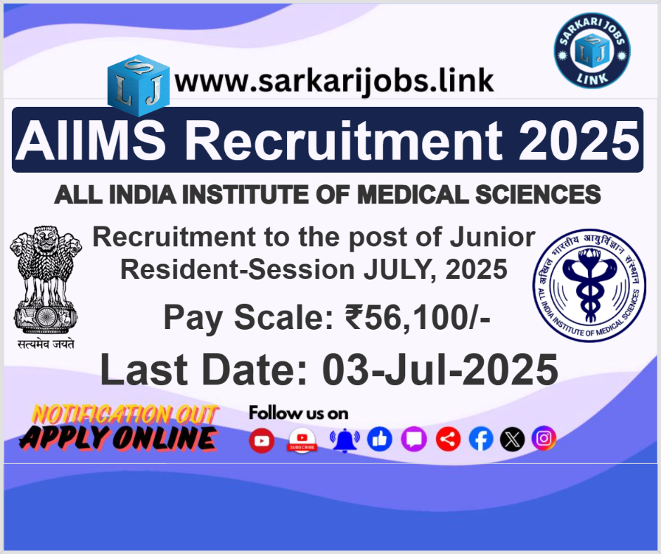 AIIMS Recruitment 2025
