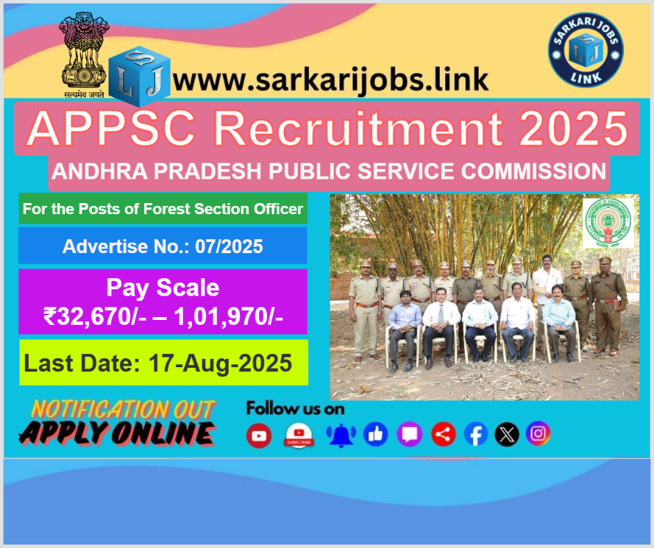 APPSC Recruitment 2025