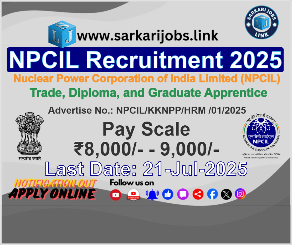 NPCIL Recruitment 2025