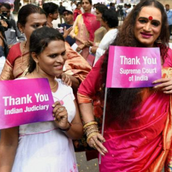 Transgender People Thanking India Judiciary 
